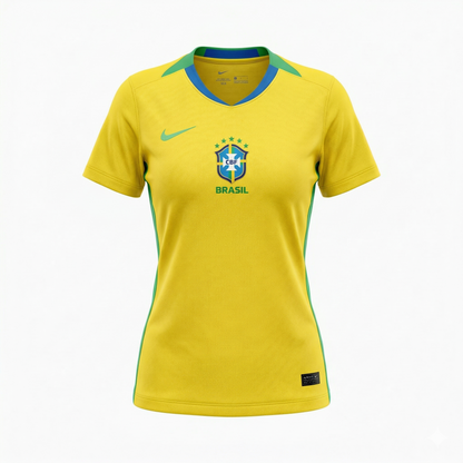 CAMISA BRASIL 2025 TITULAR FEMININA